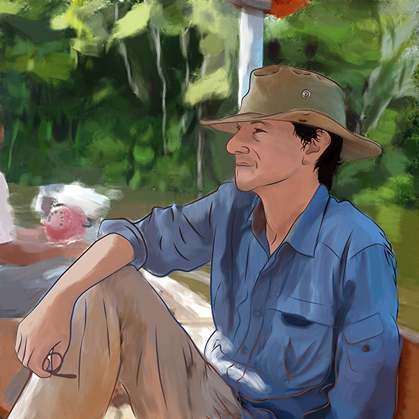 Illustrated Painting - Adobe Illustrator and Photoshop